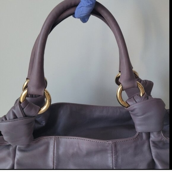 MARC JACOBS Lilac Parker Leather Bag - Picture 10 of 11